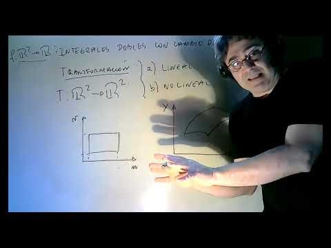 Cambio de variable en la integral doble. Clase N°32