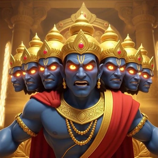 Angad vs Ravan – Angad’s Powerful Tail Challenge | Ramayan Cartoon Story