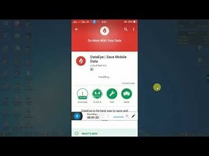 Data Eye Save Mobile Data Android App
