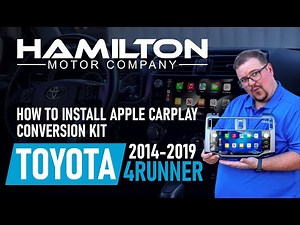 2014-2019 Toyota 4Runner Conversion Kit | CarPlay & Android Auto Installation Guide