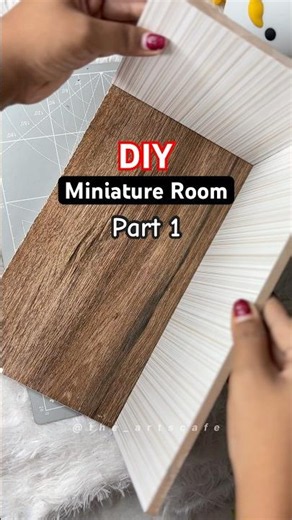 Part 1🏠 DIY Miniature Room😍 #trending #shorts