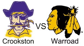 Crookston Pirate Girls Hockey shut out by #2 Warroad