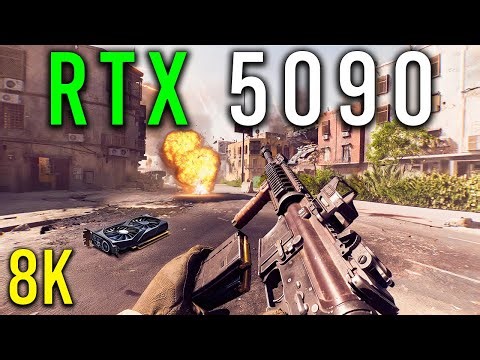 Battlefield 6 at 8K! - RTX 5090