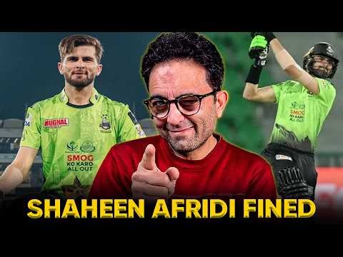 Shaheen Afridi Fined Rs1 Million by Lahore Qalandars for Security Protocol Violation!