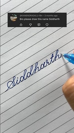 Writing SUBSCRIBER Names in Beautiful Cursive! (So Satisfying) ✍️