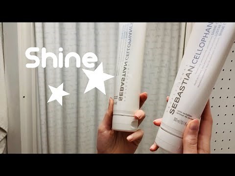 In Hand Review of Sebastian CELLOPHANES A3 Complex Hair Color Revitalizer SHINE CLEAR