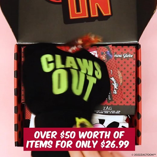 6.1K views · 52 reactions | QUICK! Get on the list to reserve The Miraculous Ladybug Box  You'll get new and exclusive items delivered straight to your door every season! | Miraculous | Facebook