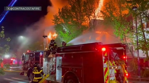 2-alarm fire destroys Concord vacant building
