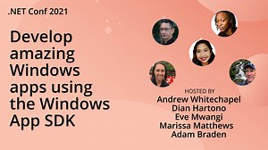 Windows アプリ SDKを使用して素晴らしい WIndows アプリを開発する