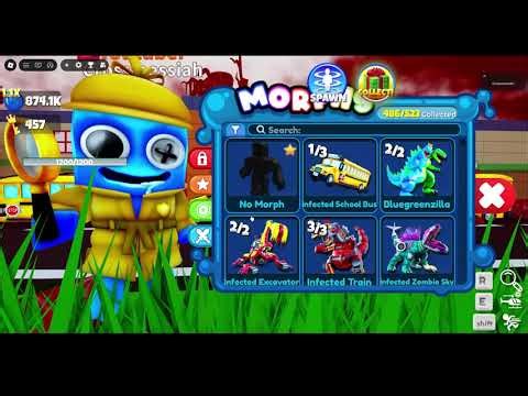 Roblox update - How to get Infected Quest Level 3-5 and Infected School Bus Morphs in MORPH WORLD