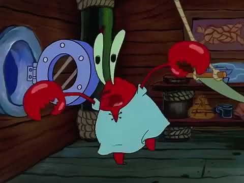 Spongebob Squarepants - Mr. Krabs Snaps His Leg