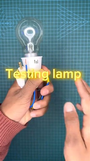 how to make test lamp for electrician#electrician #testlamp #led #bulb #electrical #electricalwiring