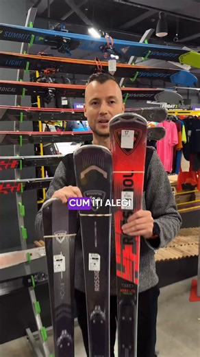 Alegerea lungimii perfecte la schiuri nu e magie, e un proces simplu dacă știi ce să urmărești. 🎿 În clip îți arăt exact cum să găsești dimensiunea care ți se potrivește. Schiurile tale au lungimea corectă?👇 | SportGuru.ro