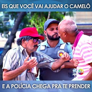 4.8M views · 13K shares | PEGADINHA INÉDITA  Aí você vai ajudar o camelô na maior boa vontade, aí a polícia chega e... confira mais uma câmera escondida muito engraçada!  | VTV | Facebook
