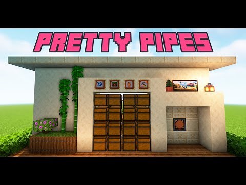 PRETTY PIPES 1.16.5 /1.19.2 (🥙TORTILLALAND) : UN ALMACÉN AUTOMÁTICO FÁCIL Y EFICIENTE