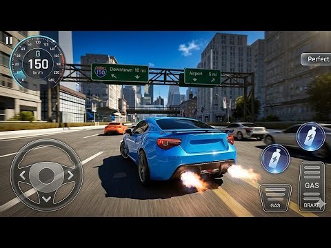 Streed Racing HD - Full Throttle Nitro Run! Crazy Speed in Traffic 🚀