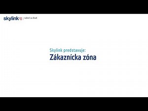 Zákaznícka zóna Skylink SK