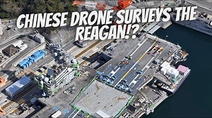 Chinese Drone Flies Over USS Reagan – Rising Tensions at Sea