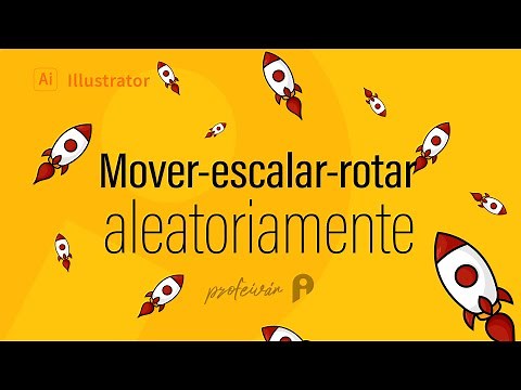Mover objetos aleatoriamente en Illustrator