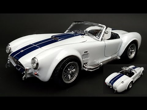 AC Shelby Cobra Ford 427 S/C 1/24 Scale Model Kit Build How To Assemble Paint Decal Stripe Wheels