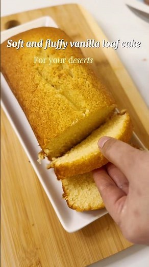 The only vanilla sponge cake recipe you need — soft, buttery, and perfectly fluffy every time ✨