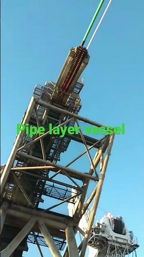 pipe layer vessel piggy back pipe laying