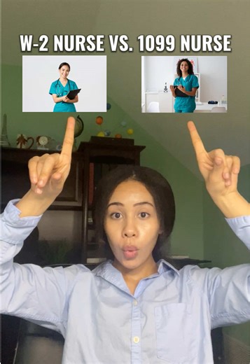 W-2 Nurse Vs. 1099 Nurse: How Taxes Work Differently For Each Nurse #nursesoftiktok #travelnurse #taxes #taxseason Interested in Booking a Service? Please Check The Link In Bio 🔗 All Services Are Virtual 🖥️😆 Services Provided: • Tax Preparation • Bookkeeping • Quarterly Filings • Tax Extensions • Tax Amendments, and more Serving: All USA States. Except California, New York, Illinois, Virginia, Maryland, Connecticut, Oregon, Nevada. LiquidGold Tax Services ☎️ Text: 615-669-0432 📧 liquidgoldta