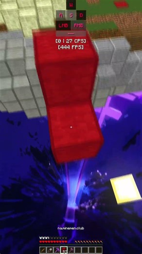 BRO GAVE UP 💀💀💀 #shorts #minecraft