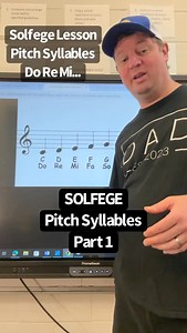 Solfege pitch syllables Do re mi music theory lesson part one read | Roger Tomlin Music
