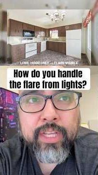 Flare in real estate photos