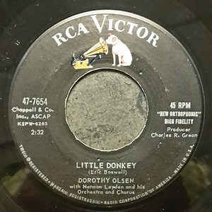 Dorothy Olsen - Little Donkey / Christmas Spirit