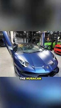 How to OPEN Lamborghini Aventador SVJ Doors 💯