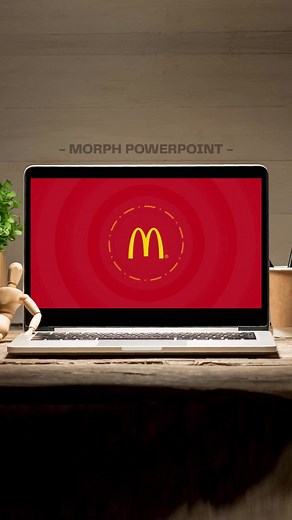 Morph Transition PowerPoint Template Tutorial