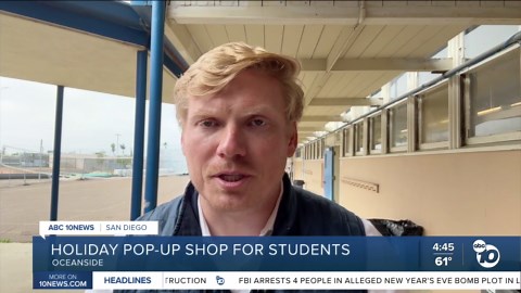 Oceanside School gives students a chance to shop for the holidays