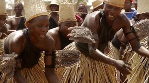 Documentary African Tribes Culture Makonde Tribe Dancing, Tanzania