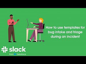 Templates for bug intake and triage