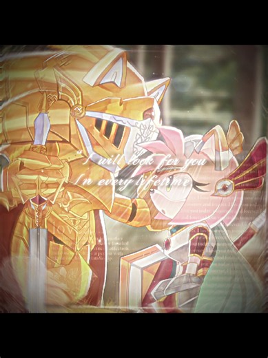 Sonamy fan edit — Love You in Every Lifetime (Sonic & Amy tribute)