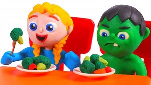 93K views · 2.1K reactions | Kids Eat Broccoli And Pasta Cartoons For Kids 讀讀 | Cartoon KIDS | Facebook