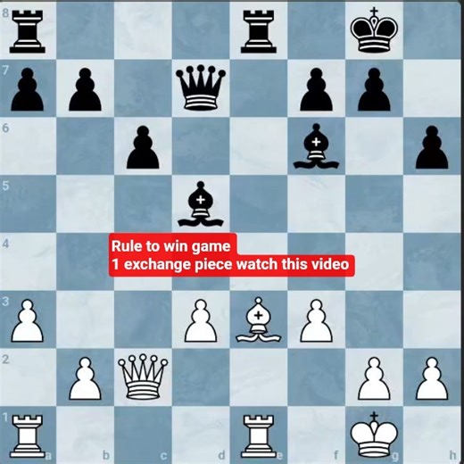 ♟️ Rule #1 How to win the Game 1: Exchange Pieces: The Key to Reducing Mistakes in Winning Positions