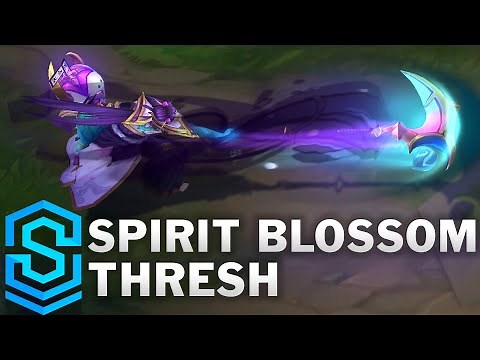 Spirit Blossom Thresh Skin Spotlight - League of Legends