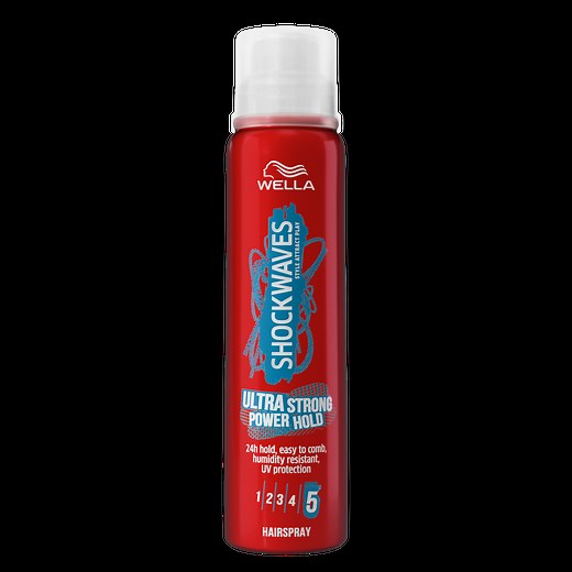 Wella Shockwaves Ultra Strong Power Hold Hairspray, 250 ml | Wella