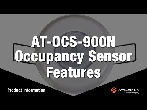 Atlona AT-OCS-900N: Occupancy Sensor Features