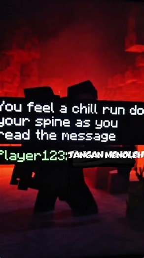 CHAT MINECRAFT INI MENGETIK SENDIRI. MENAKUTKAN😱😳