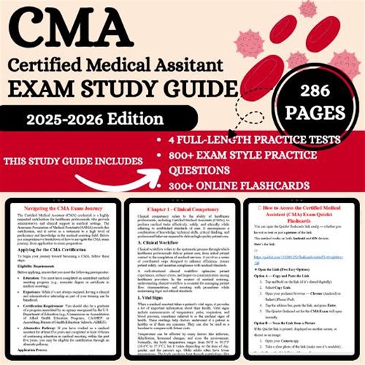 Certified Medical Assistant Exam Guide