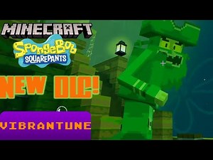 Minecraft SpongeBob Mash Up - NEW DLC! Flying Dutchman & Pearl!