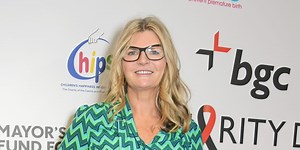 Susannah Constantine shares cold water swimming experience with fans on social media