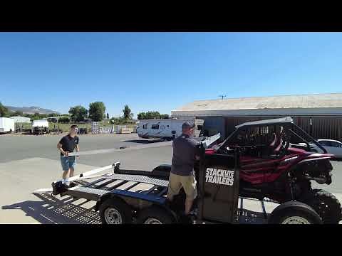 Assembling and Loading a Double Stack "StackLite" Trailer in under 3 minutes!
