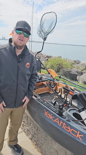 The CenterStage is our replacement for the old Bullwinkle rod stager and is a completely adjustable rod staging option for anyone with forward facing rod tips. https://www.yakattack.us/centerstage-rod-stager/ | YakAttack