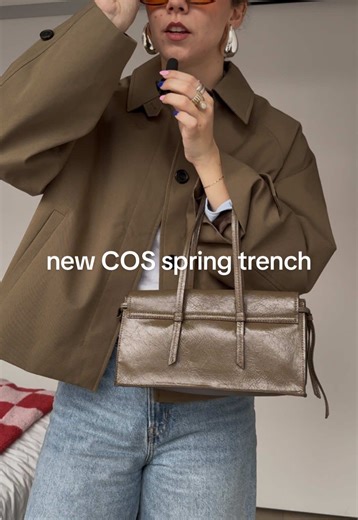 Explore the New COS Spring Cropped Trench Coat