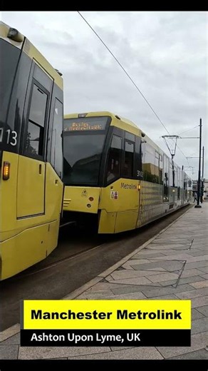 Manchester Metrolink Tram at Ashton Upon Lyme